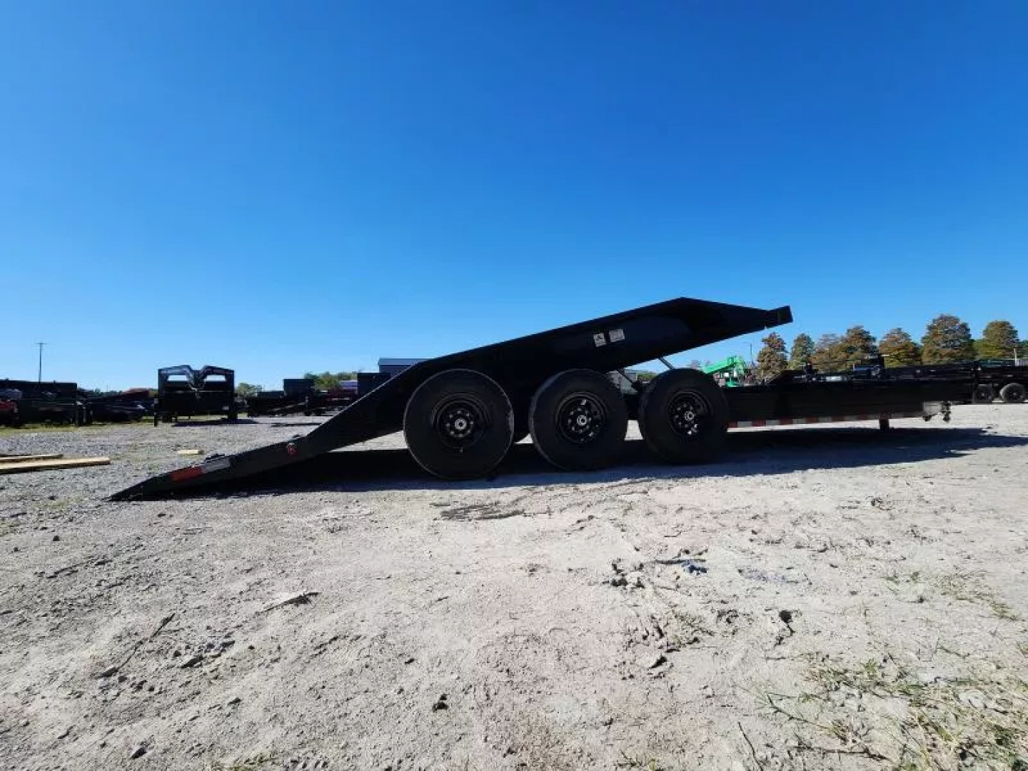 New 2026 Iron Bull Power Tilt Trailer 102"x24' With Triple Axles 21k Gvwr