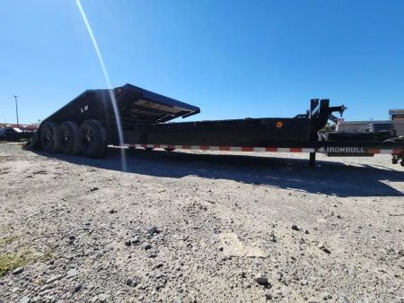 New 2026 Iron Bull Power Tilt Trailer 102 x24' With Triple Axles 21k Gvwr