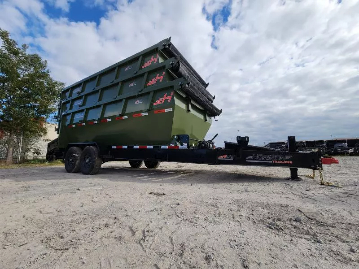 New 2026 Horizon Trailers RDZBP-16' 7K Roll Off Bumper Pull (3) Package 16'