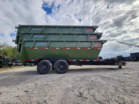 New 2026 Horizon Trailers RDZBP-16' 7K Roll Off Bumper Pull (3) Package 16'