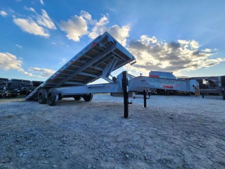 New 2026 Horizon Trailers FFT 24' X102  BP 10k Axles  21k Gvwr 18 Ply Tires Tool Box Tilt Trailer