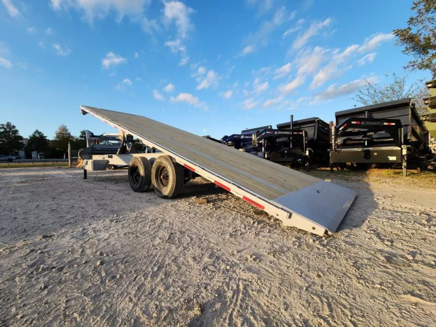 New 2026 Horizon Trailers FFT 28'X102"X36" GN10K Tilt Trailer
