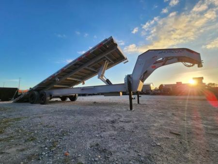 New 2026 Horizon Trailers FFT 28'X102"X36" GN10K Tilt Trailer