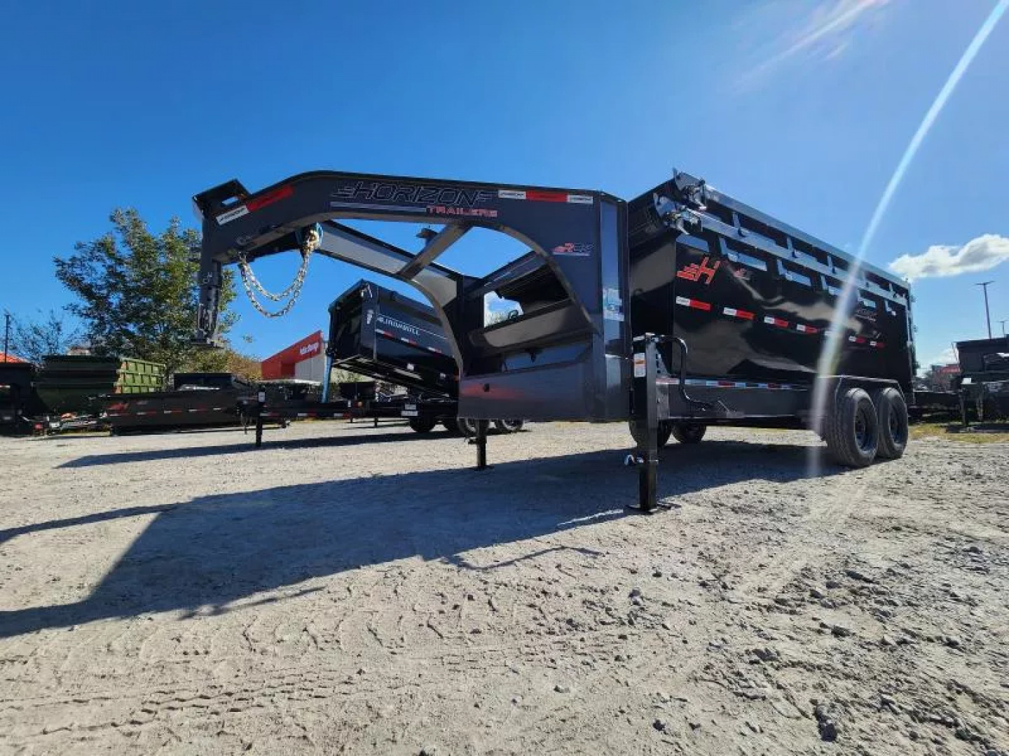 New 2026 Horizon Trailers RDZGN-16' 8K Roll Off 16' Containers (2) 8k Axles