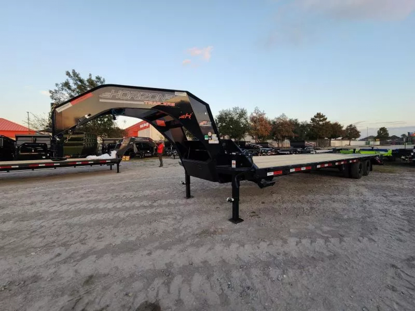 New 2026 Horizon Trailers FHZ32'X102" Flatbed Trailer