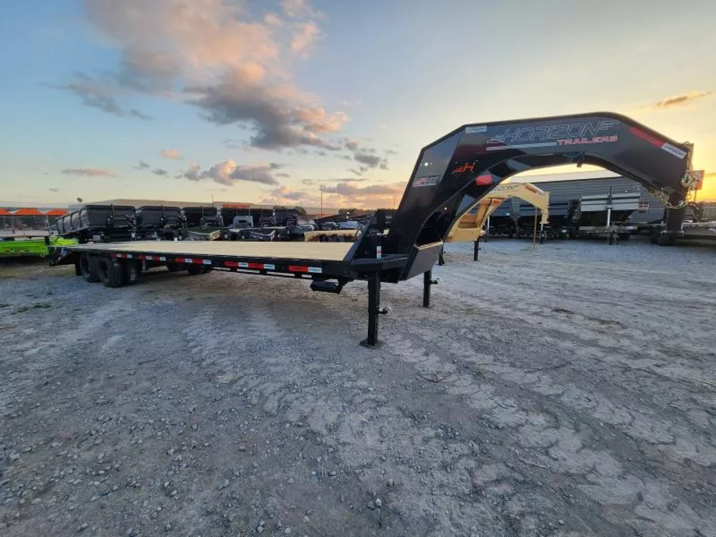 New 2026 Horizon Trailers FHZ32'X102" Flatbed Trailer