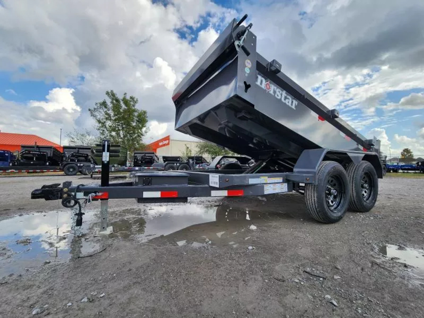 New 2026 Norstar DCB6010 Dump Trailer 5x10 With 20" Sides