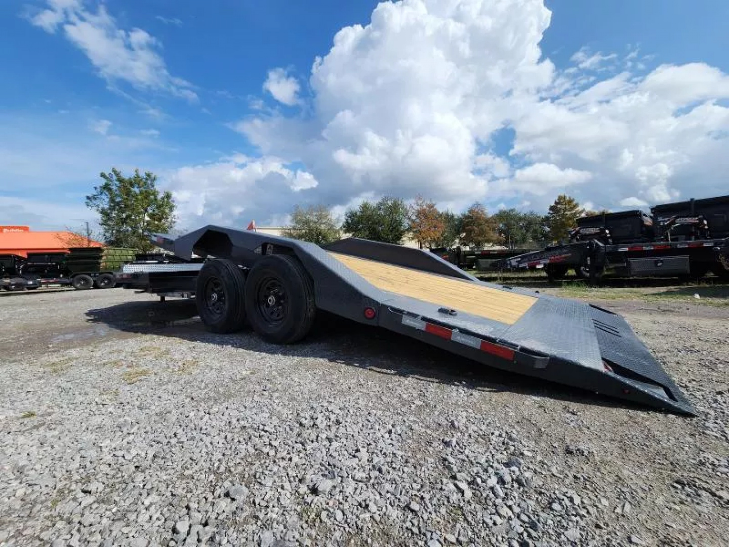 New 2026 Iron Bull 102"x22' Drive Over Fenders TWB Package Tilt Trailer