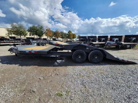 New 2026 Iron Bull 102"x22' Drive Over Fenders TWB Package Tilt Trailer