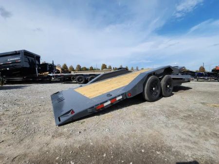 New 2026 Iron Bull 102"x22' Drive Over Fenders TWB Package Tilt Trailer