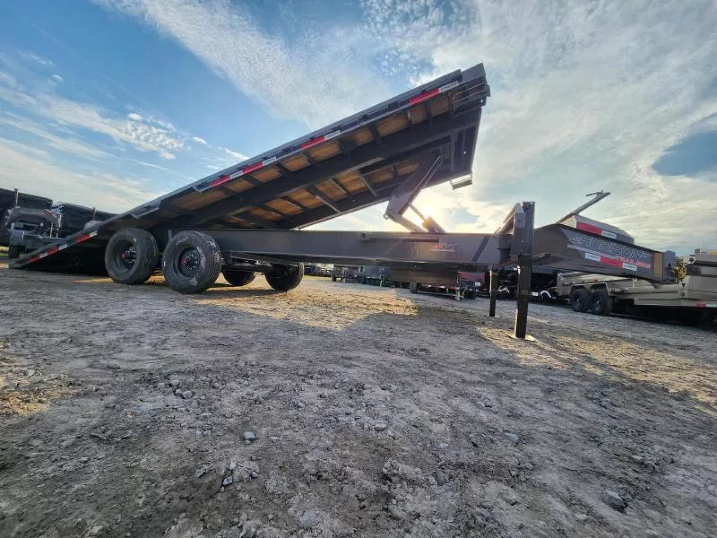 New 2026 Horizon Trailers FFT 24' X102" 10k Axles  Tilt Trailer
