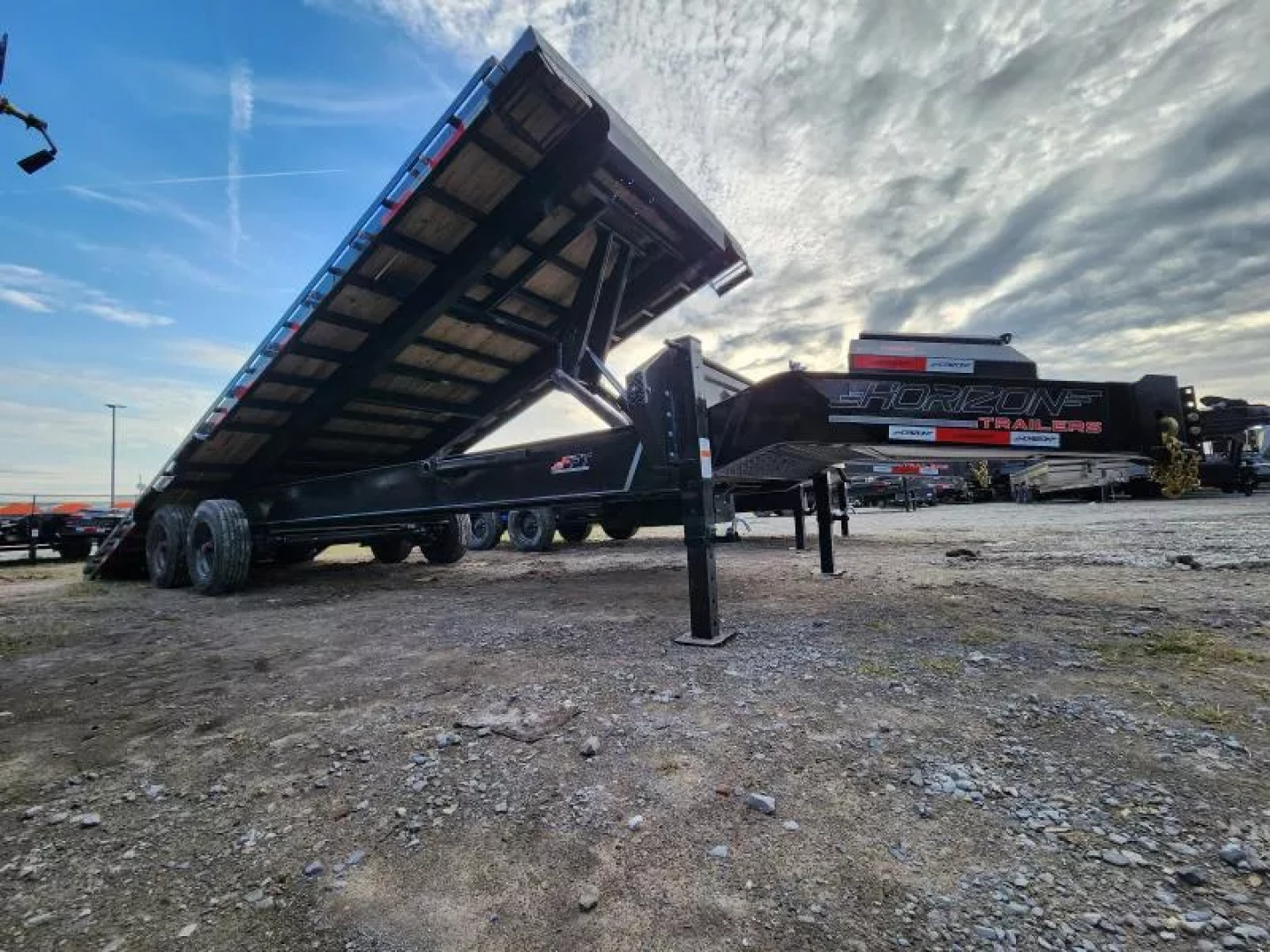 New 2026 Horizon Trailers FFT 26' X 102" X36" BP 10K Tilt Trailer
