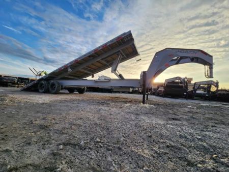 New 2026 Horizon Trailers FFT 28'X102"X36" GN10K Tilt Trailer