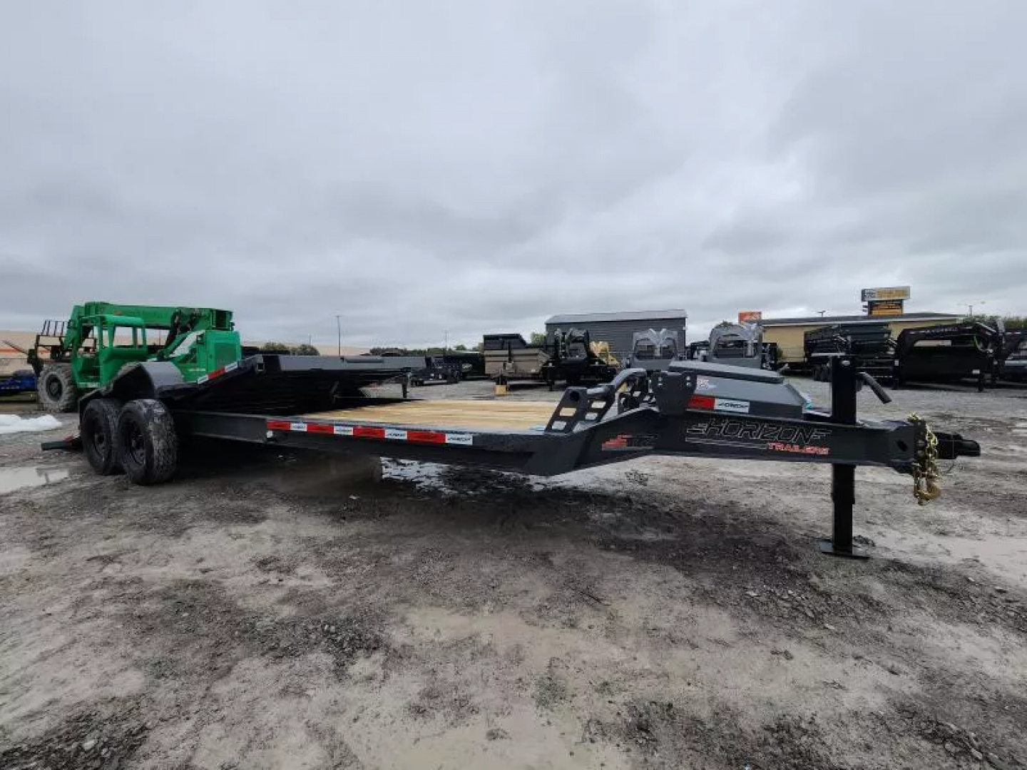 New 2026 Horizon Trailers ETZ 24'X83"X22" BP 8K Tilt Trailer