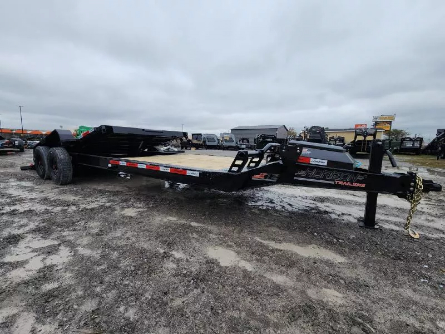 New 2026 Horizon Trailers ETZ 24'X83"X22" BP 8K Tilt Trailer