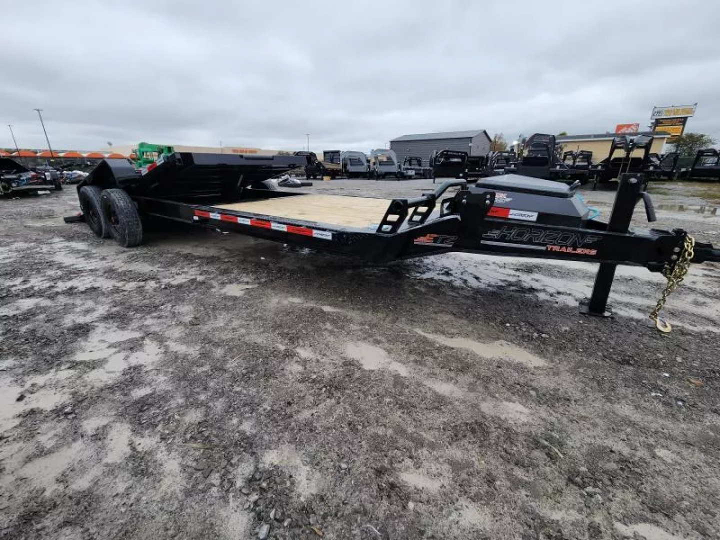 New 2026 Horizon Trailers ETZ 24'X83"X22" BP 8K Tilt Trailer