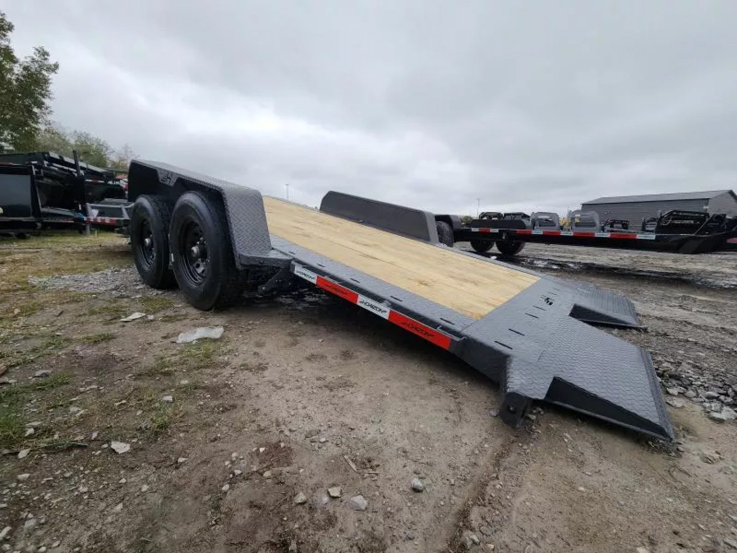 New 2026 Horizon Trailers ETZ 24'X83"X22" BP 7K Tilt Trailer