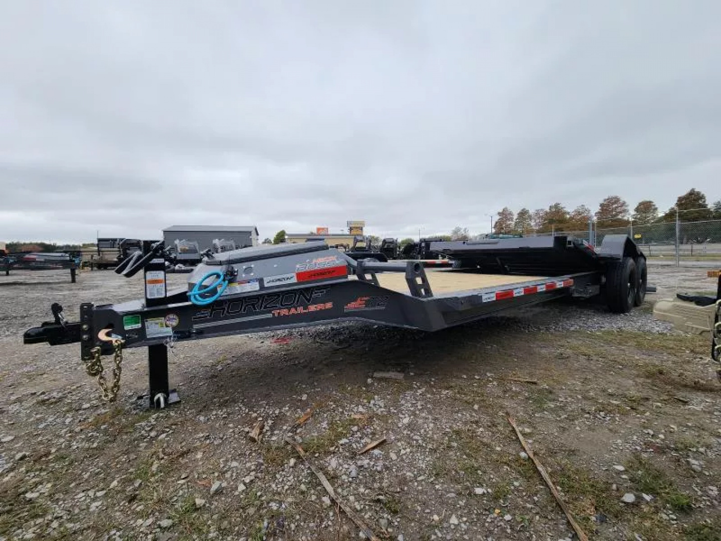 New 2026 Horizon Trailers ETZ 24'X83"X22" BP 7K Tilt Trailer