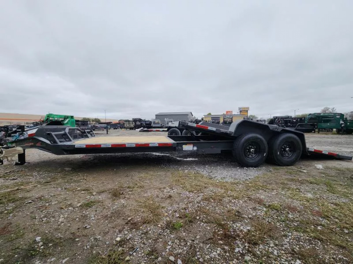 New 2026 Horizon Trailers ETZ 24'X83"X22" BP 7K Tilt Trailer
