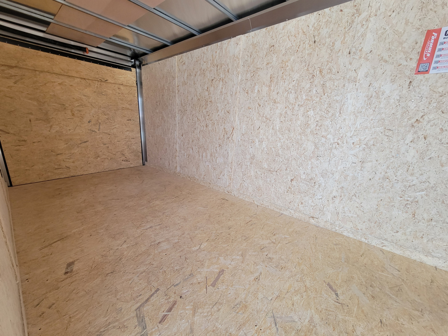 Used 2026 Formula Trailers 7x16 Conquest Flat Top Sloped V-Nose 7K Cargo / Enclosed Trailer