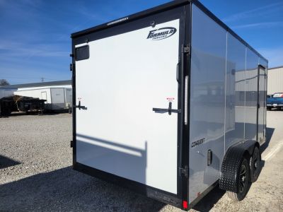 Used 2026 Formula Trailers 7x16 Conquest Flat Top Sloped V-Nose 7K Cargo / Enclosed Trailer