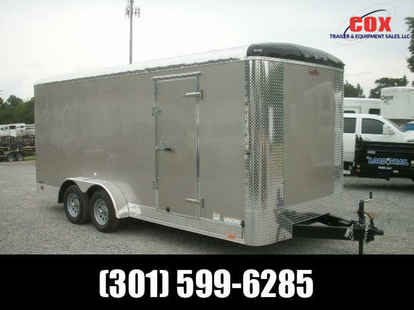2015 7×18 Enclosed Cargo Trailer