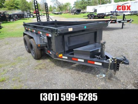 New 2021 Delco Trailers lo-pro 10ft dump Dump Trailer
