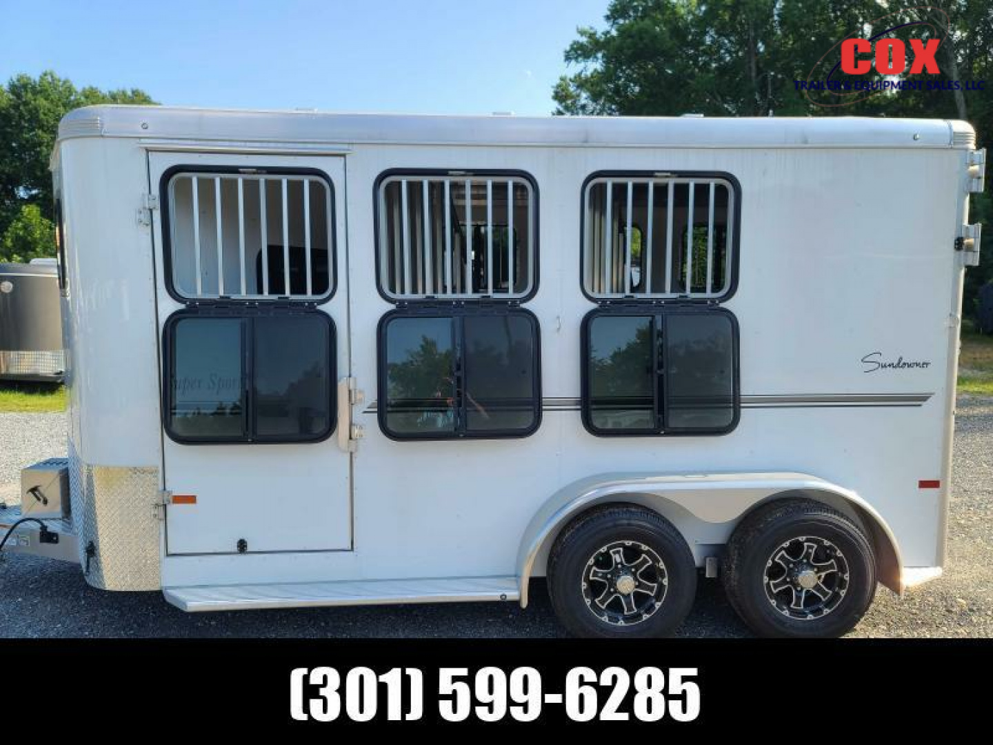 New 2023 Sundowner Trailers Super Sport 3-horse Horse Trailer