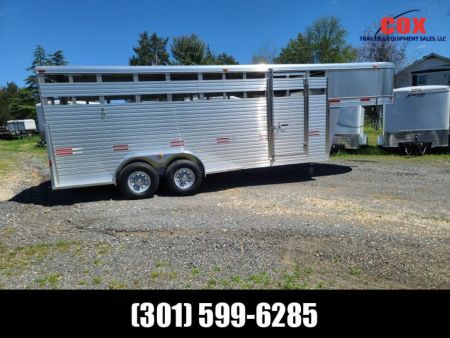 New 2024 W-W Trailer Bright Line 20 x 7 x 7  Stock / Stock Combo Trailer