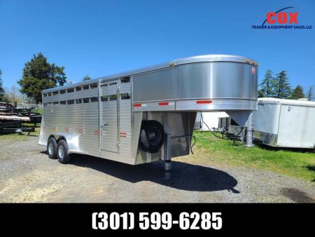 New 2024 W-W Trailer Bright Line 20 x 7 x 7  Stock / Stock Combo Trailer