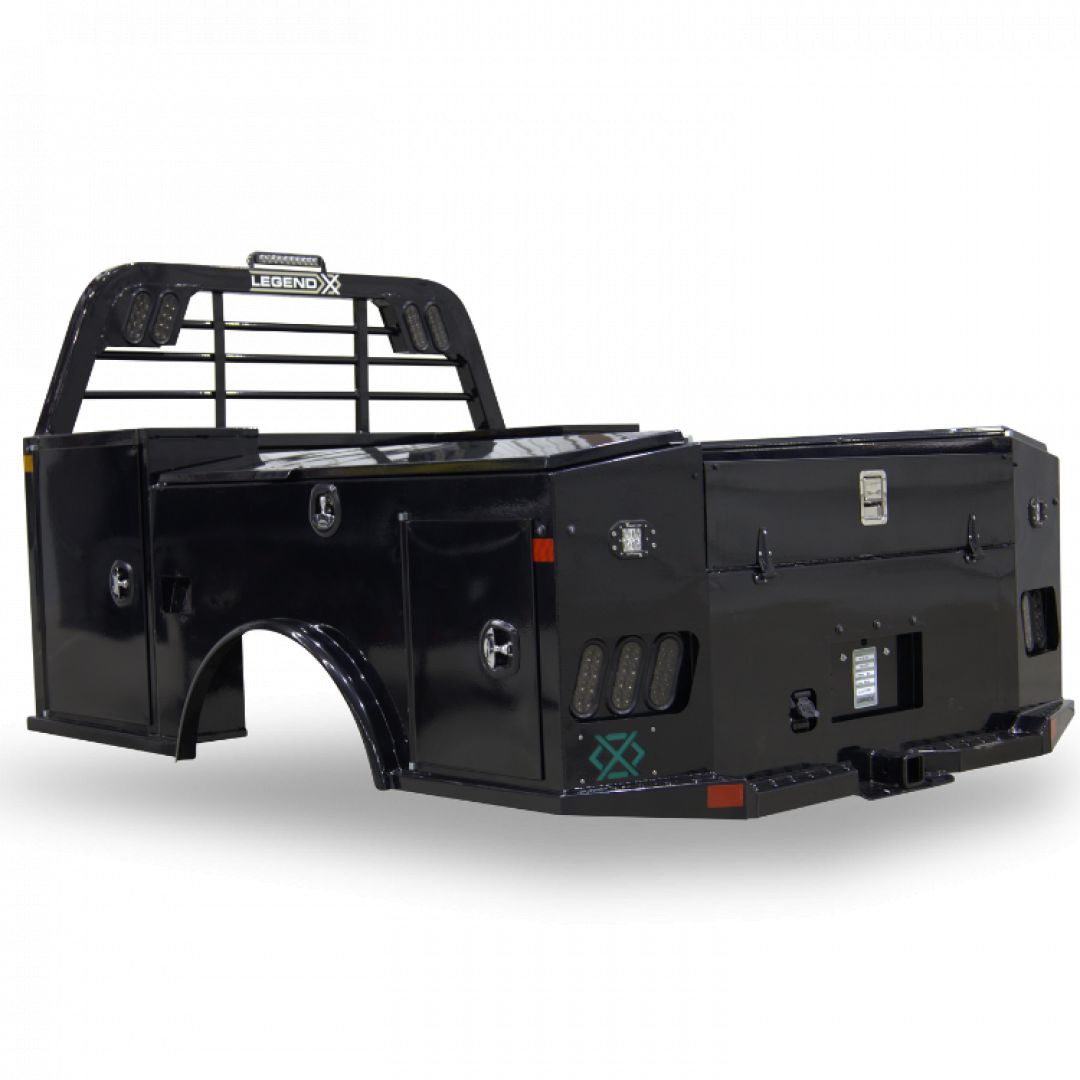 New 2026 Legend X Truck Beds Apollo Utility Bed for Long Bed SRW Truck Bed
