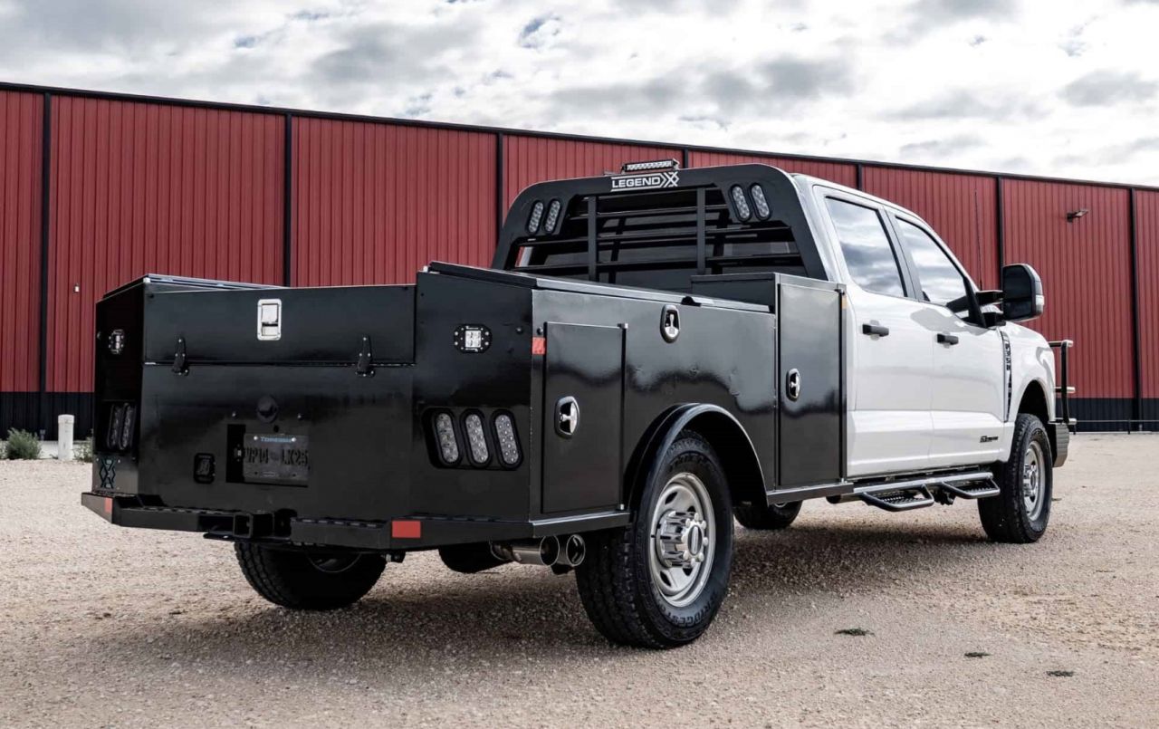 New 2026 Legend X Truck Beds Apollo Utility Bed for Long Bed SRW Truck Bed