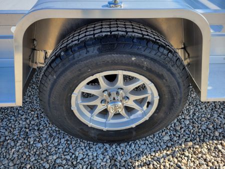 New 2026 Aluma 7814 Single Axle Straight Tailgate Utility Trailer