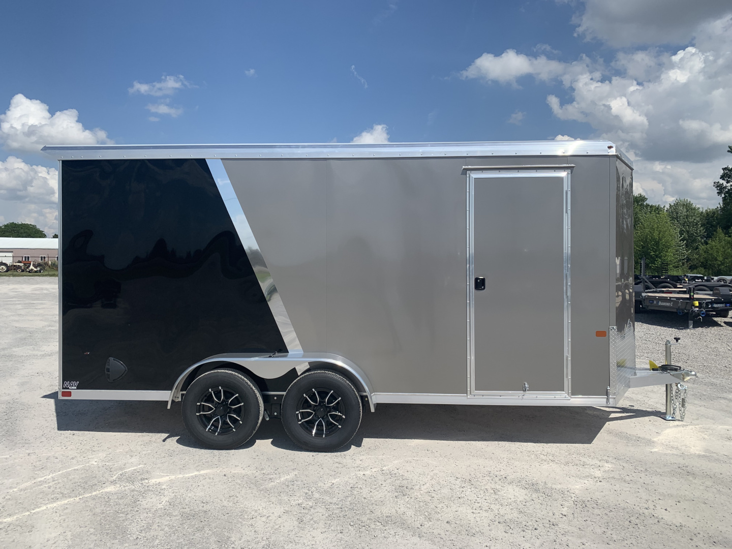 New 2026 NEO TRAILERS NAV167TR (7' X 16') 7K V-Nose Cargo / Enclosed Trailer