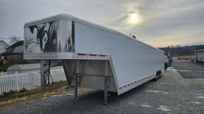 New 2026 Featherlite Trailers GOOSENECK 4941 8.5X40 Car / Racing Trailer