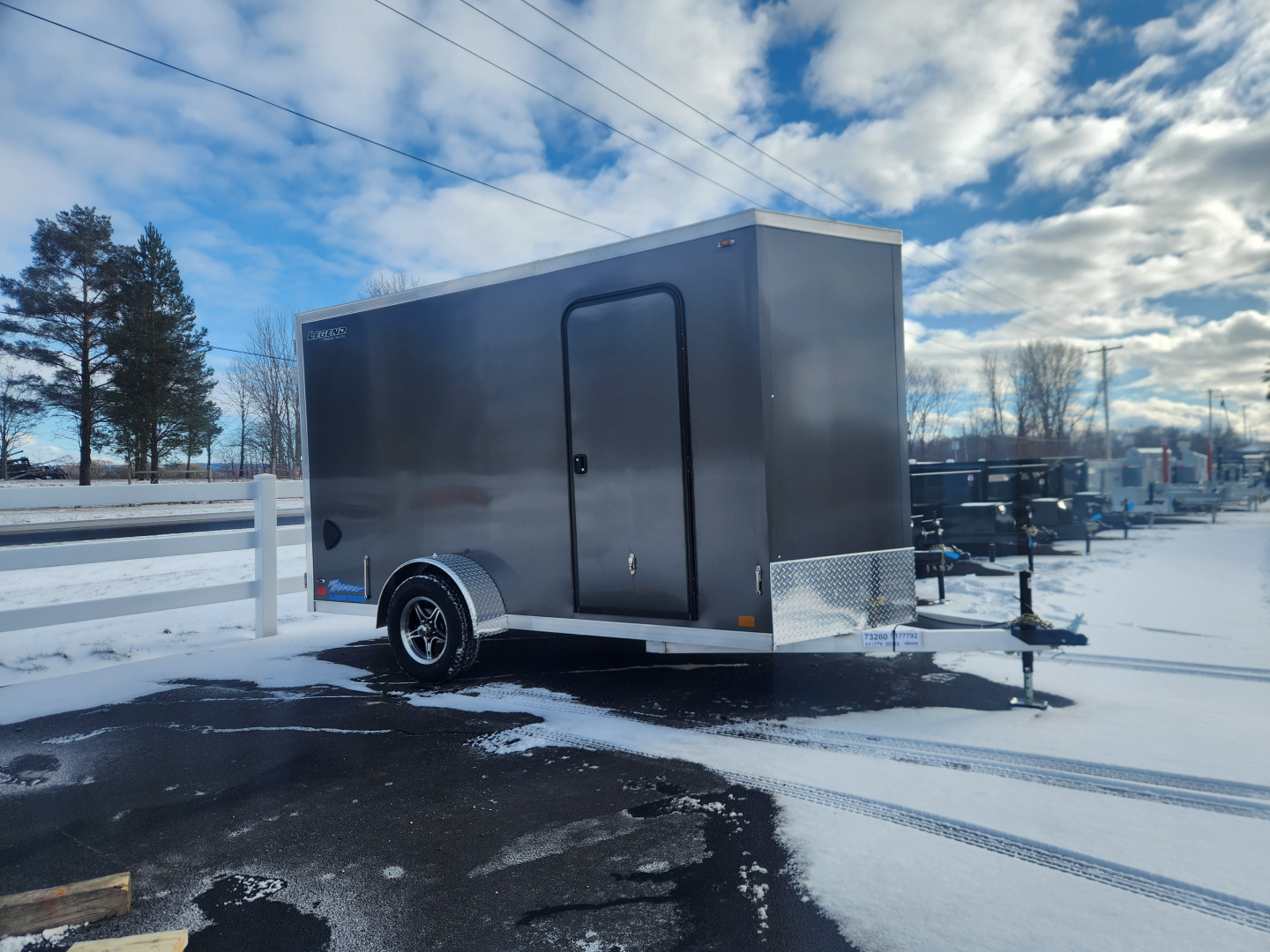 New 2026 LEGEND TRAILERS 6X13TVSA35 Cargo / Enclosed Trailer