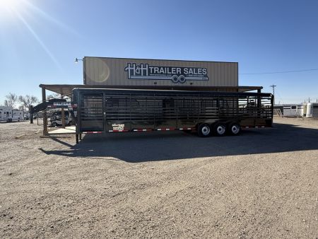 New 2026 Galyean 36X6 8 CANVAS TOP Stock / Stock Combo Trailer