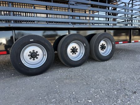 New 2026 Galyean 36X6"8 CANVAS TOP Stock / Stock Combo Trailer