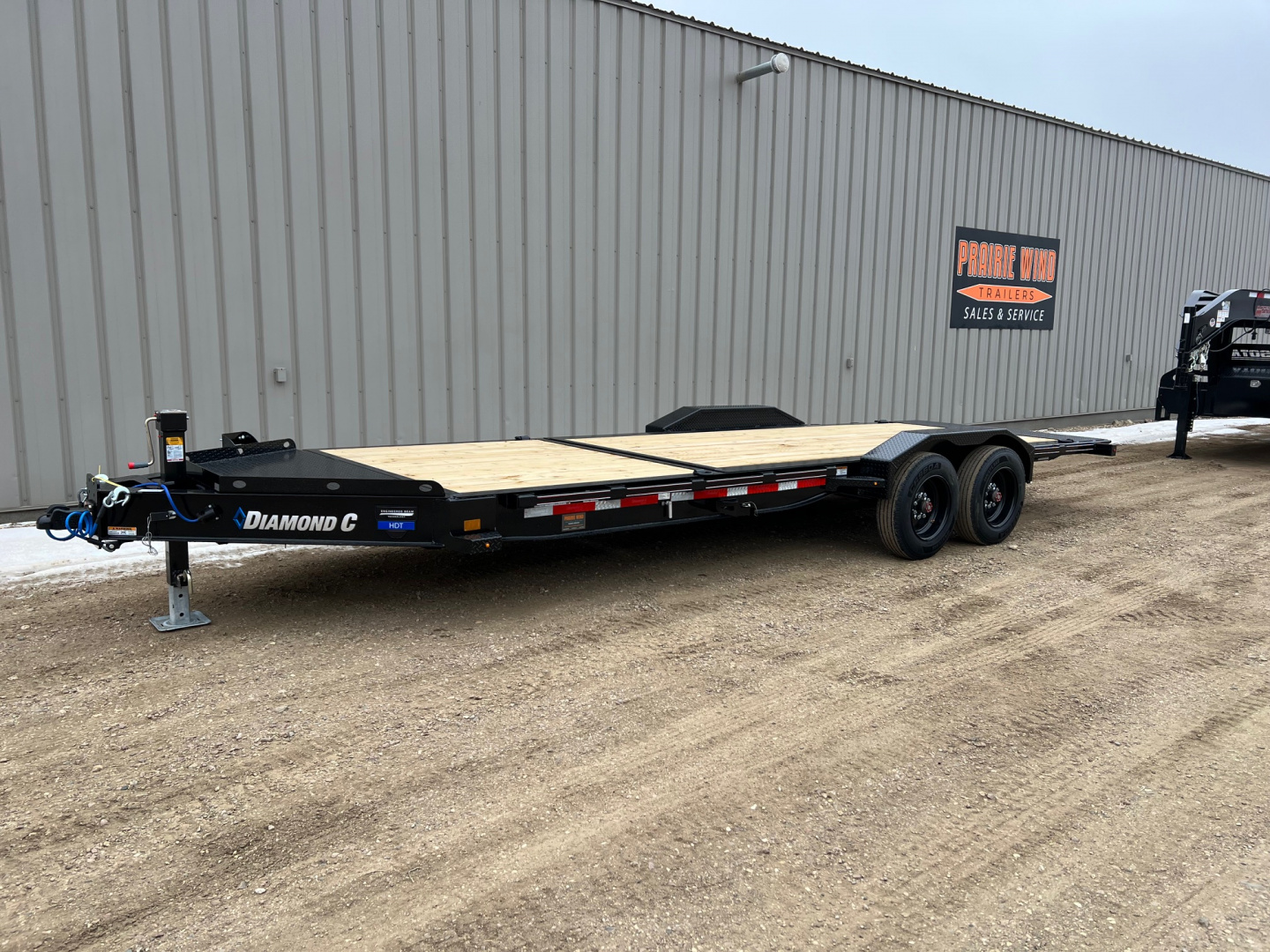 New 2026 Diamond C Trailers 22' HDT Tilt Trailer