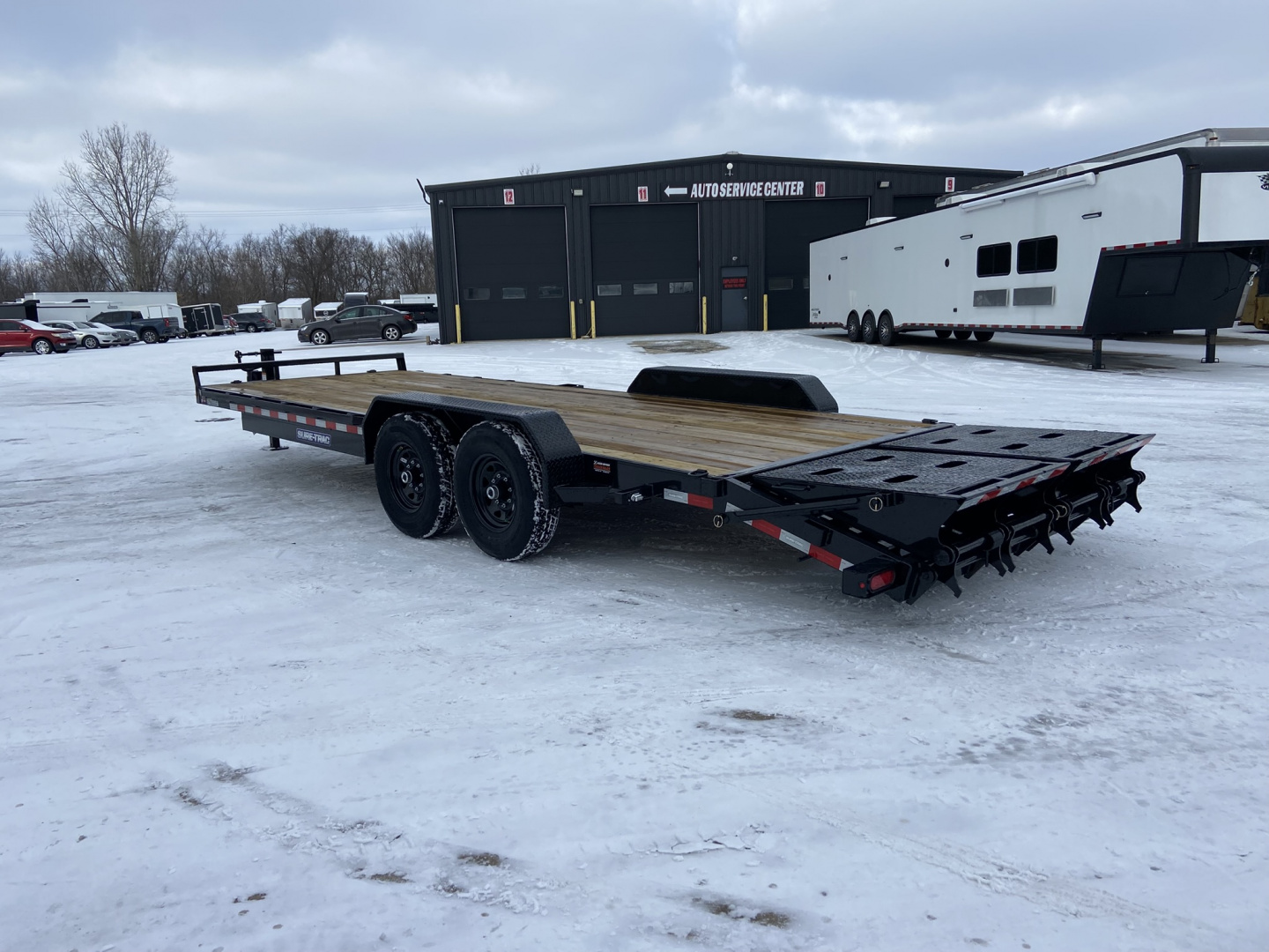 New 2026 Sure-Trac Ramp Equipment Trailer 20+3'