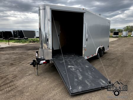 New 2024 Southland Royal 8X20 V-Nose Snowmobile Trailer