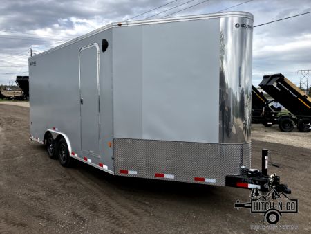 New 2024 Southland Royal 8X20 V-Nose Snowmobile Trailer