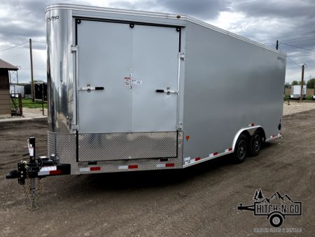 New 2024 Southland Royal 8X20 V-Nose Snowmobile Trailer