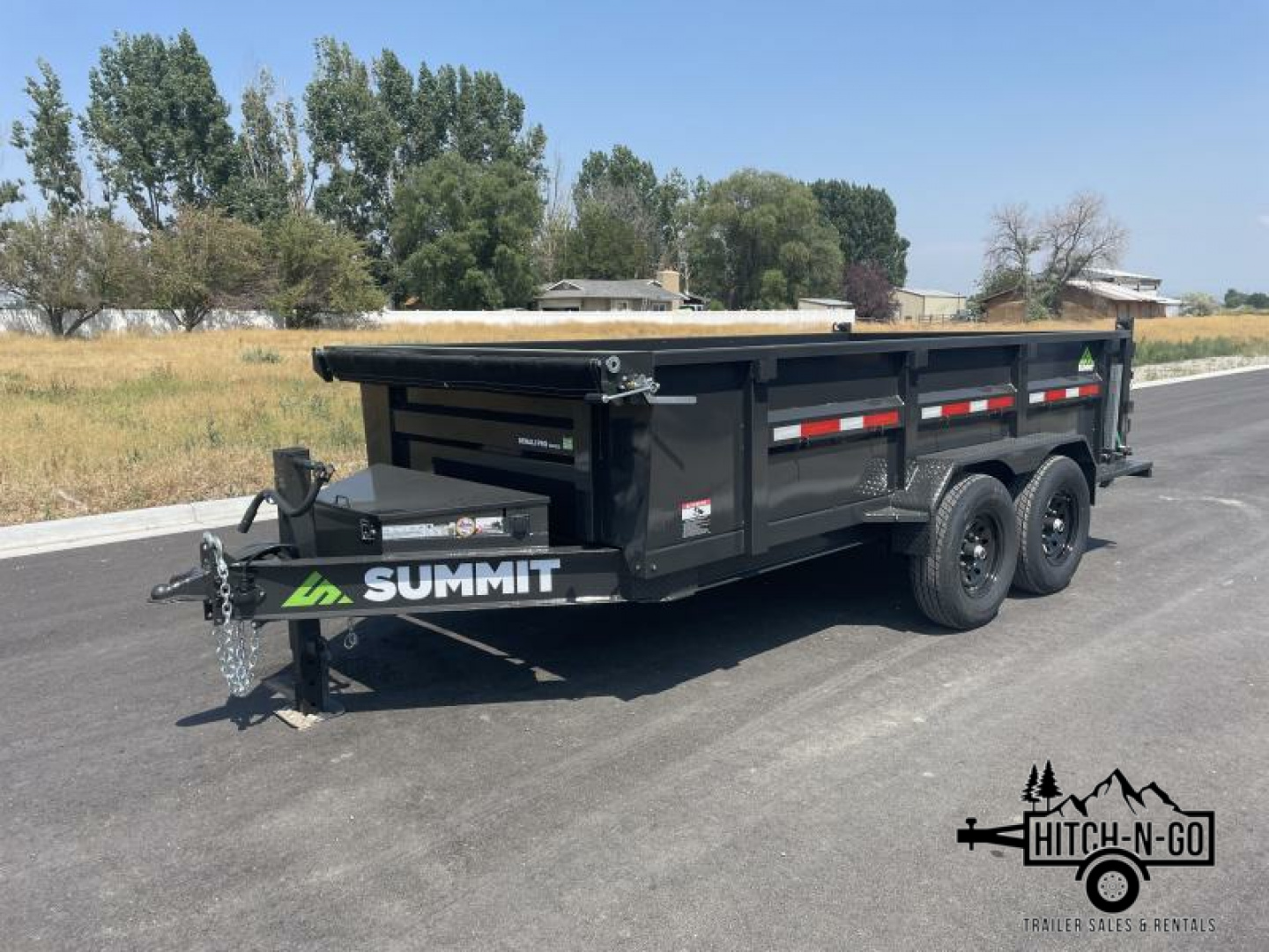 New 2025 Summit Denali Pro 7x14 14k Dump Trailer