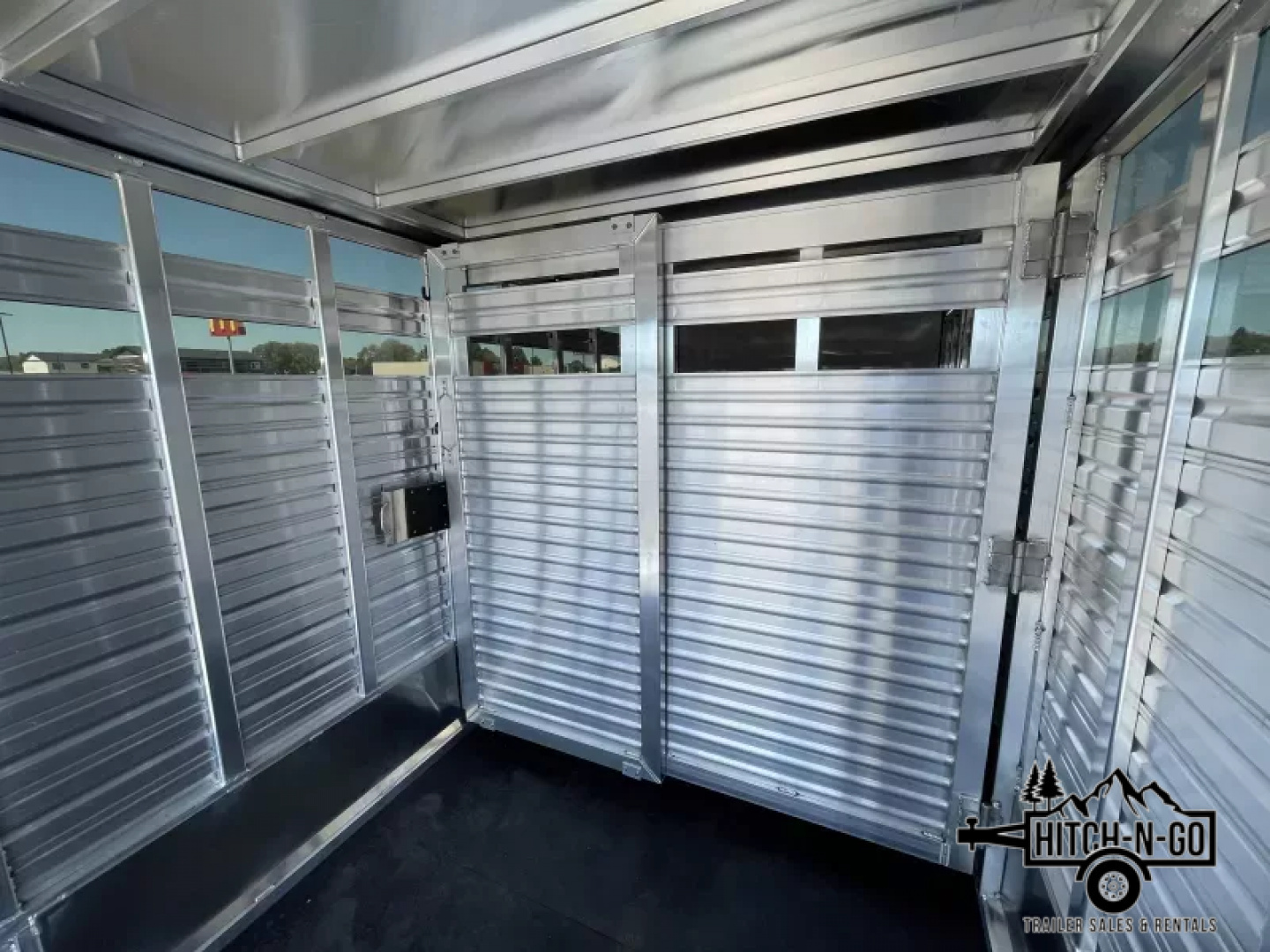 New 2025 Frontier 7x24 14k Aluminum Gooseneck Stock Combo Trailer