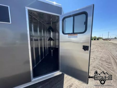 New 2025 Frontier Colt Big Sky 3 Horse Slant Horse Trailer