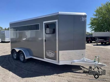 New 2025 Frontier Colt Big Sky 3 Horse Slant Horse Trailer