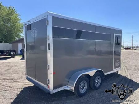 New 2025 Frontier Colt Big Sky 3 Horse Slant Horse Trailer