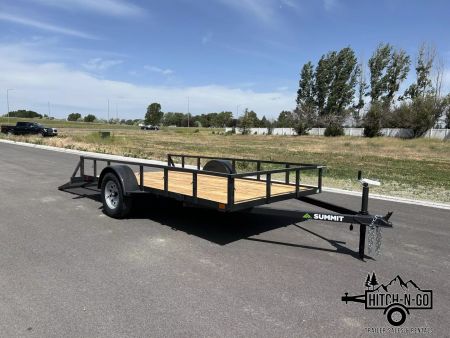 New 2026 Summit Cascade 6X12 3K Single Axle Utility Trailer