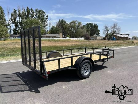 New 2026 Summit Cascade 6X12 3K Single Axle Utility Trailer